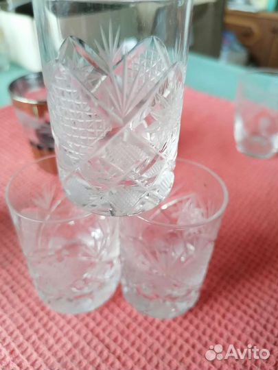 Рюмочки хрусталь