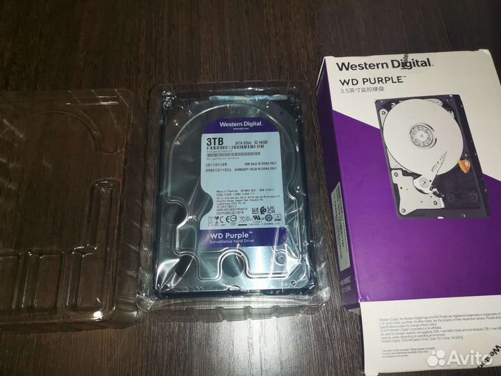 Жёсткий диск 3Tb WD Purple