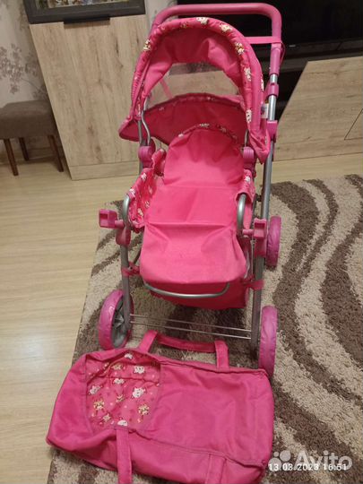 Коляска кукольная buggy boom infiniа