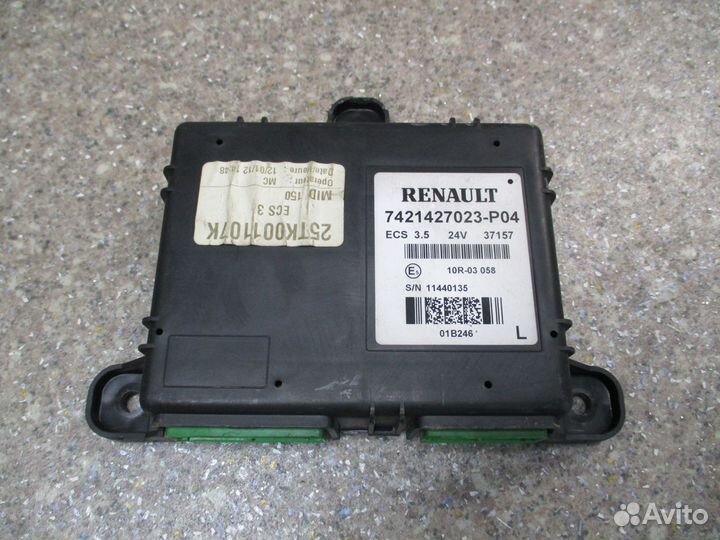 Блок управления подвеской ECS III (RVI) renault 74