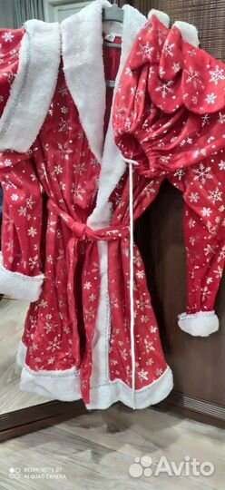 Костюм деда мороза