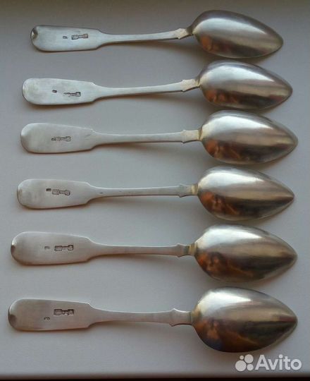 Серебряные столовые ложки