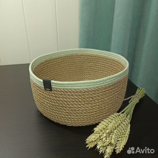 Корзинки из джута