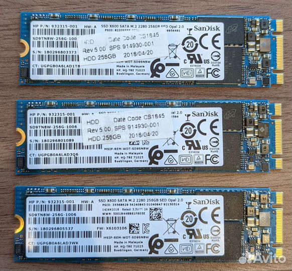 SanDisk X600 - 256Gb m.2 SATA