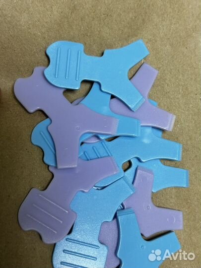 Рыбки/расчески/аппликаторы для лами ресниц 10 шт