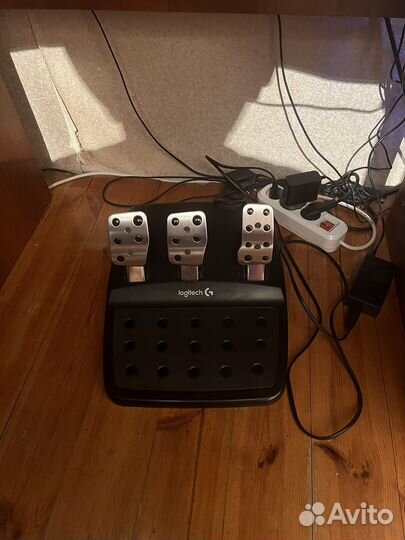 Игровой руль Logitech g29+педали+shifter