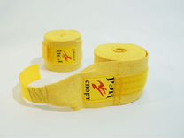 Бинт бокса 2,5м х/б, П32Х/2,5 желтый