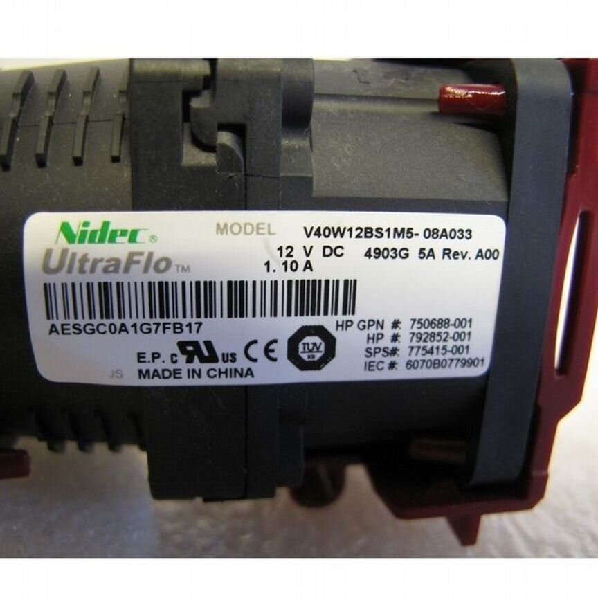 [750688-001] Вентилятор Hp Dl360 G9 750688-001 792852-001