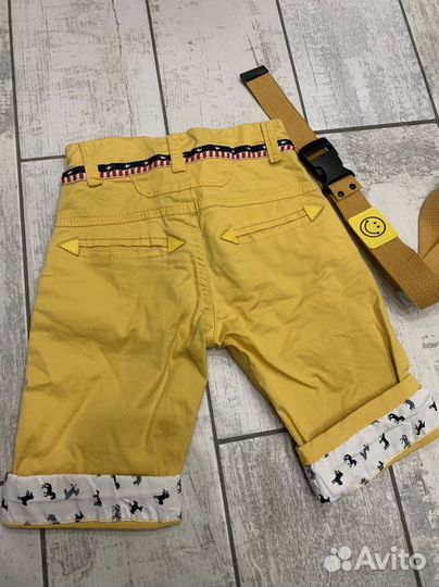 Шорты бриджи на мальчика 92-98