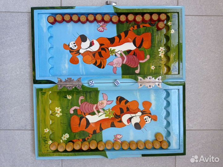 Нарды ручной работы