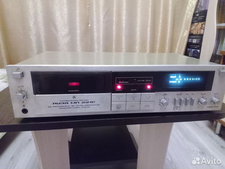 Кассетная дека Яуза мп 221С