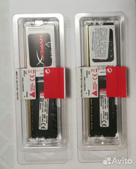 Оперативная память Kingston HyperX Fury Black