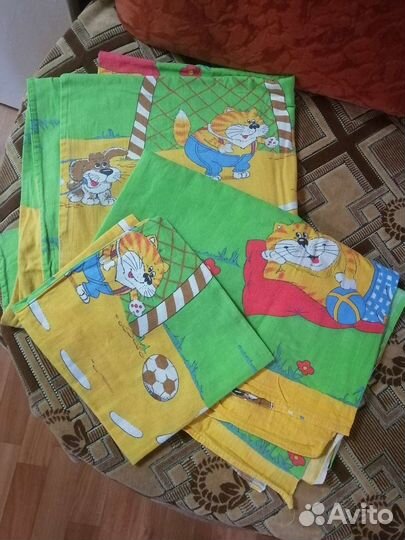 Детское постельное белье 120*60