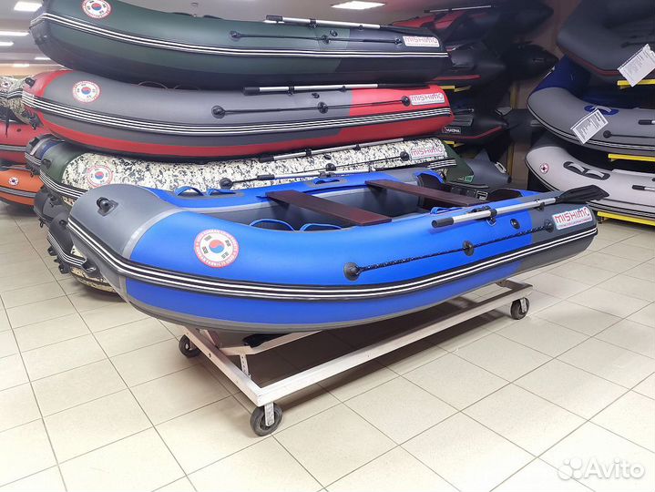 Лодка mishimo PRO 350 синяя