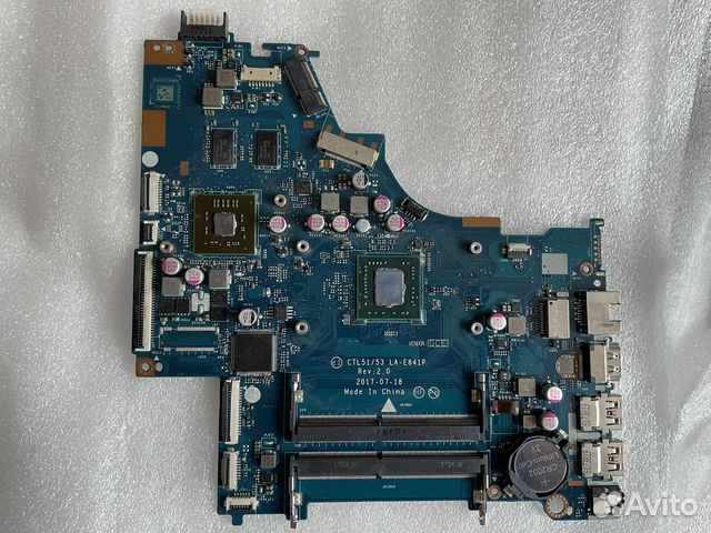 Материнская плата HP CTL 51/53 LA-E841P Rev: 2.0