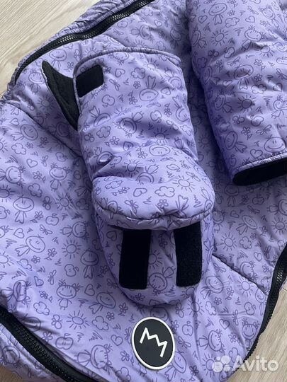 Конверт зимний для коляски миккимама