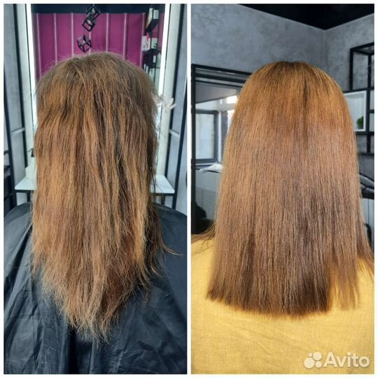 Ботокс и кератин для волос