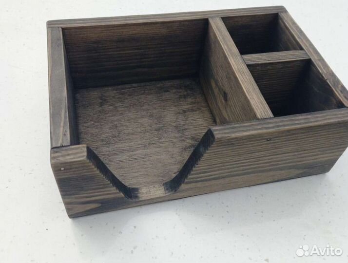 Салфетница деревянная