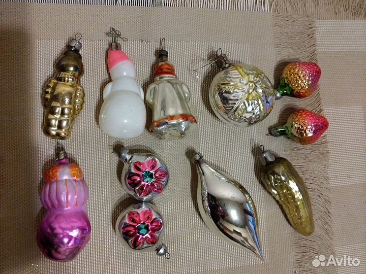 Елочные игрушки СССР