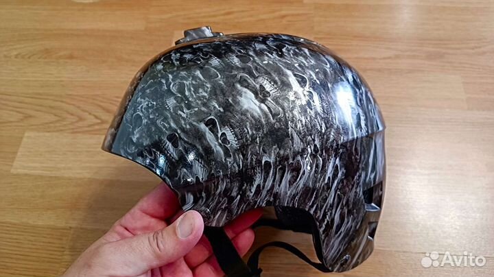 Велосипедный шлем Scott аквапринт