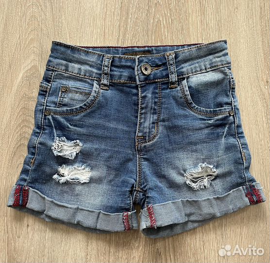 Джинсовые шорты на девочку