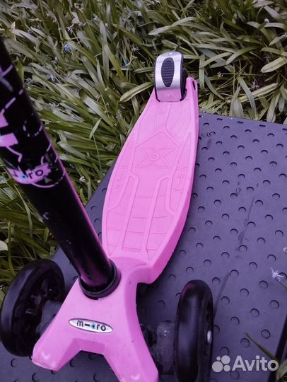 Самокат детский трехколесный бу