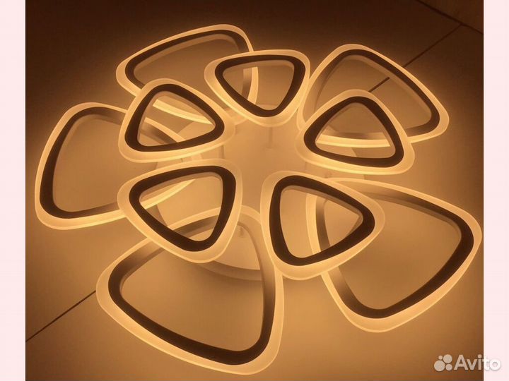 Люстра светодиодная, потолочная на 30кв\м