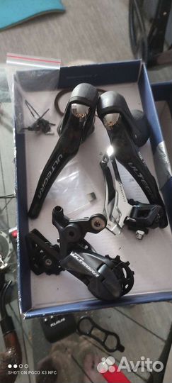 Группсет Shimano r8000 и r6800