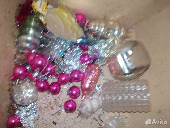 Ёлочные игрушки СССР