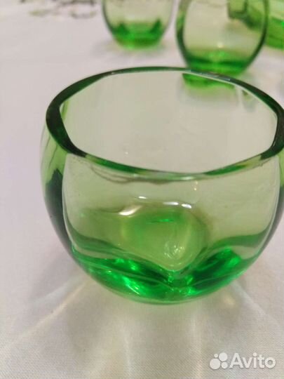 Графин штоф и рюмки футбольный мяч, СССР