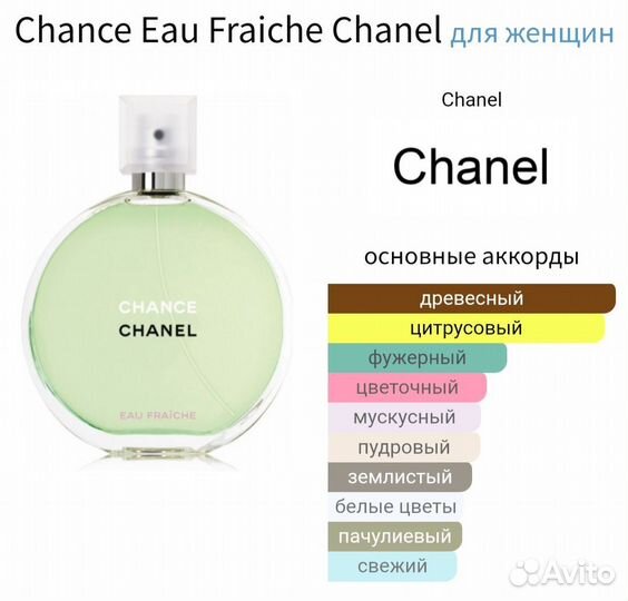 Chance Eau Fraiche Chanel 100 мл