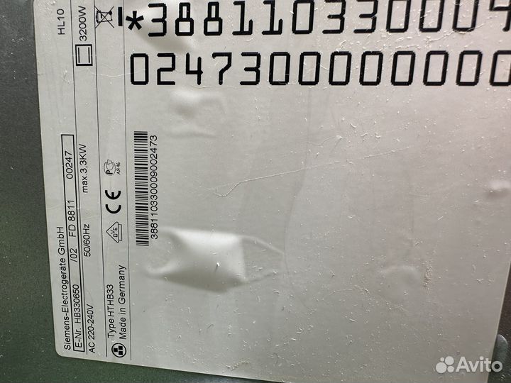 Эл духовой шкаф Siemens