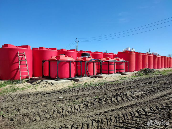 Емкость кас 10000 T с лопастной двухъярусной мешал