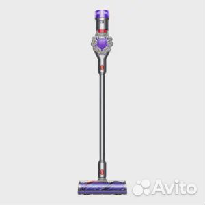 Пылесос Dyson V8 Absolute new, никель/серебро