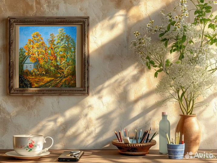 Картина маслом пейзаж