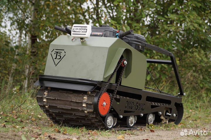 Мотобуксировщик Бурлак Эко-Букс 15 л.с