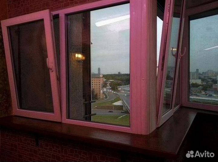 Пластиковые окна окрашенные в массе – ART