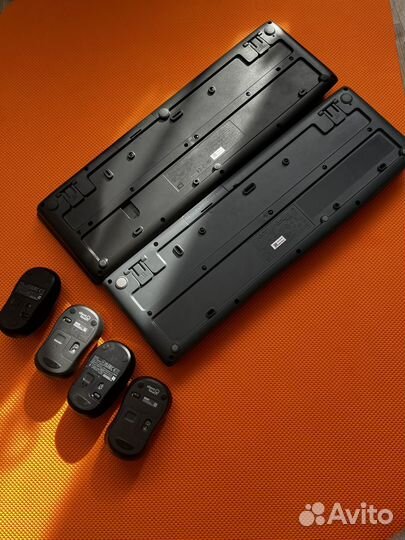 Беспроводная клавиатура и мышь Logitech