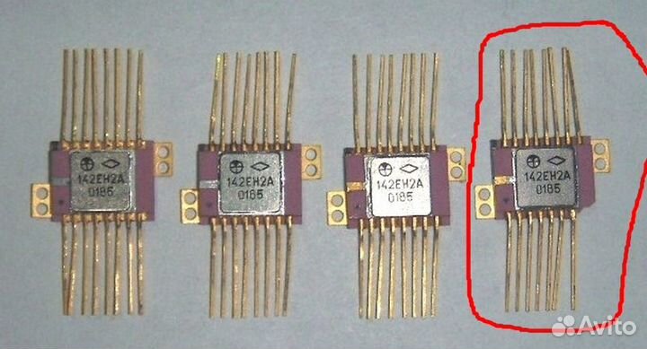Микросхемы СССР серии 142EH2А новые