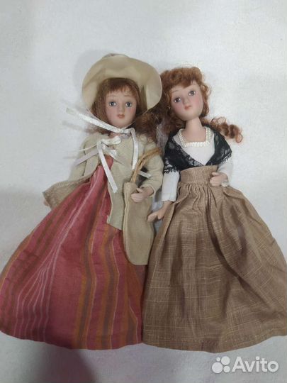 Фарфоровые куклы Дамы эпохи