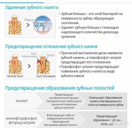 Атоми, Atomy Зубная паста, концентрированная