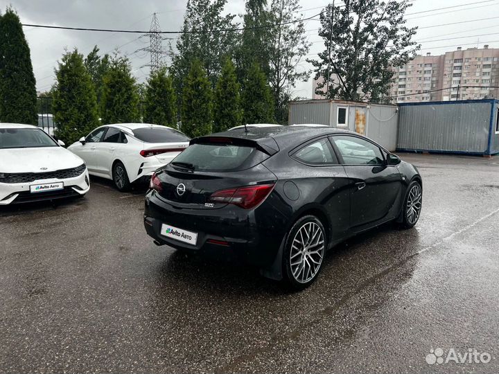 Opel Astra GTC 1.4 AT, 2012, 225 000 км