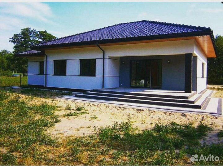 Готовый проект дома Z273 с левой террасой