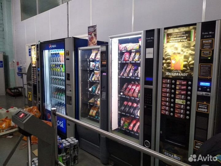 Вендинг-автоматы: энергетики и лимонады