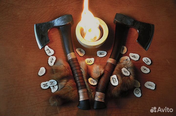 Топор универсальный. Стиль. Ручная ковка. Вечный