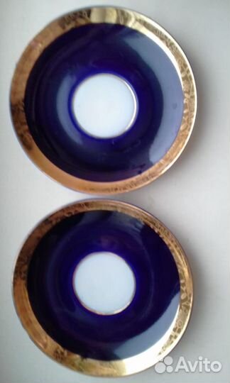 Чайная пара и блюдца лфз