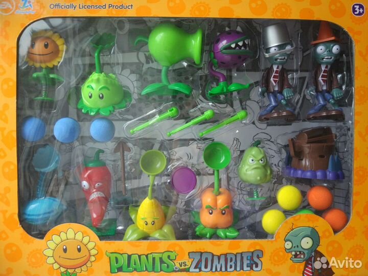 Набор игрушек Растения против зомби