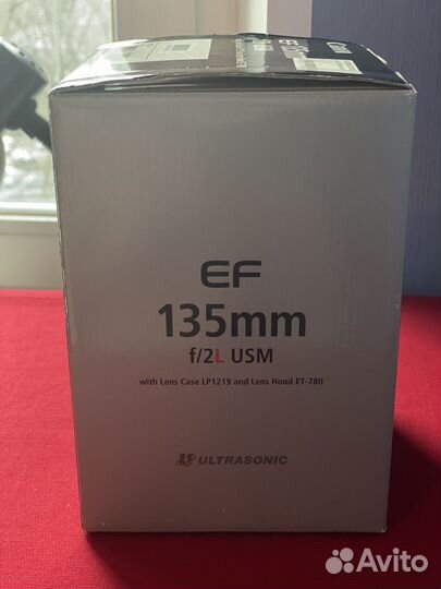 Canon EF 135mm f/2L USM новый