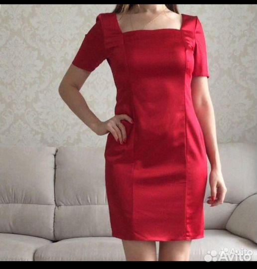 Платье из ткани Max Mara 42 р S