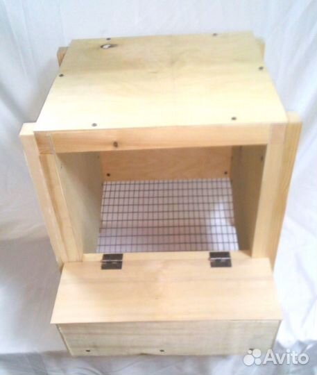 Гнездо для кур-несушек с яйцесборником